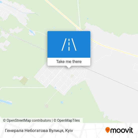 Генерала Небогатова Вулиця map