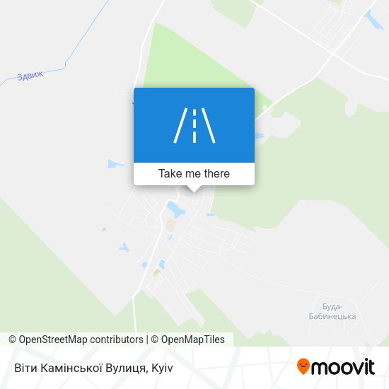 Віти Камінської Вулиця map