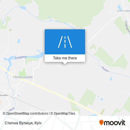 Степна Вулиця map
