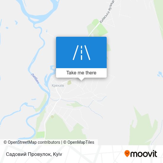 Садовий Провулок map