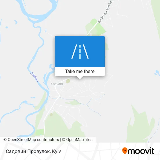 Карта Садовий Провулок
