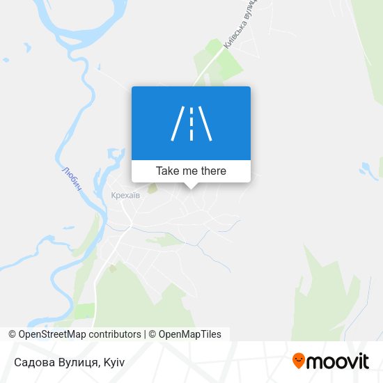 Садова Вулиця map