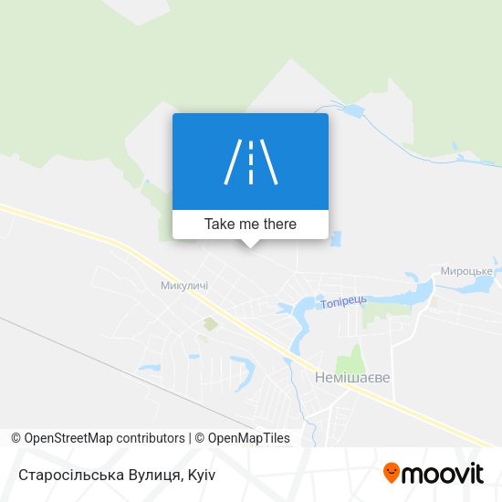 Старосільська Вулиця map