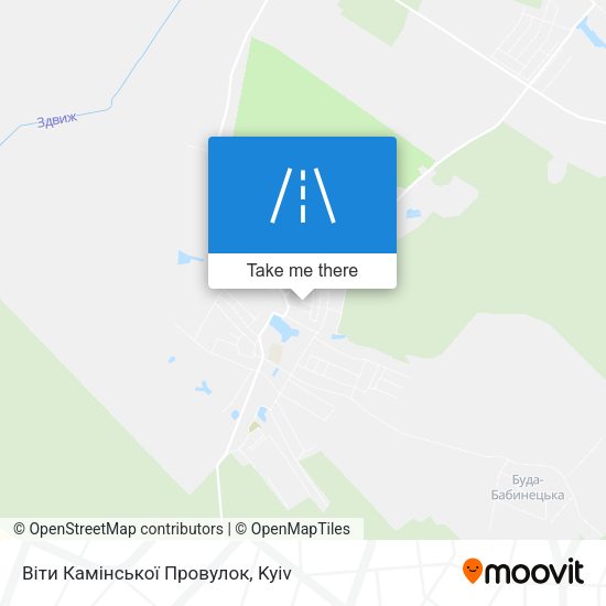 Віти Камінської Провулок map