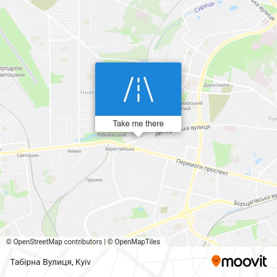 Табірна Вулиця map