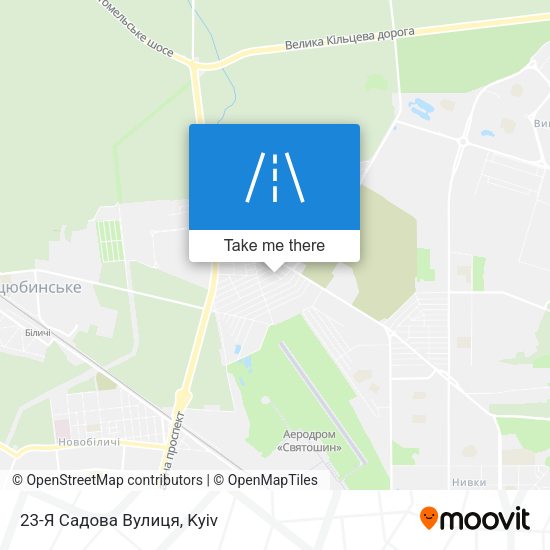 23-Я Садова Вулиця map
