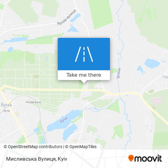 Мисливська Вулиця map