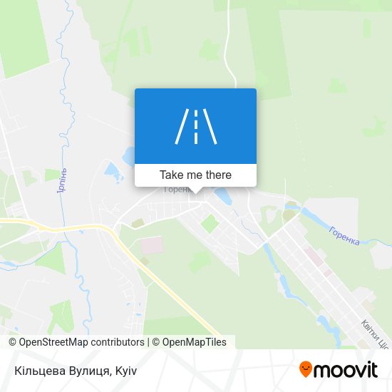 Кільцева Вулиця map
