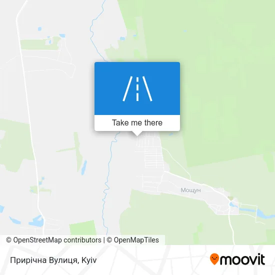Прирічна Вулиця map