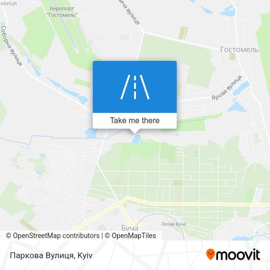 Паркова Вулиця map