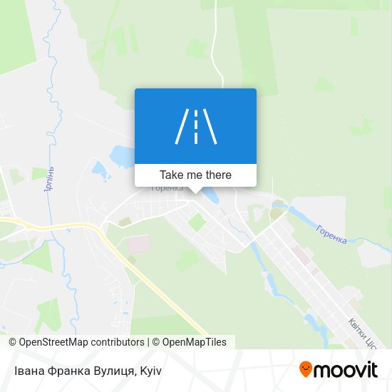 Івана Франка Вулиця map