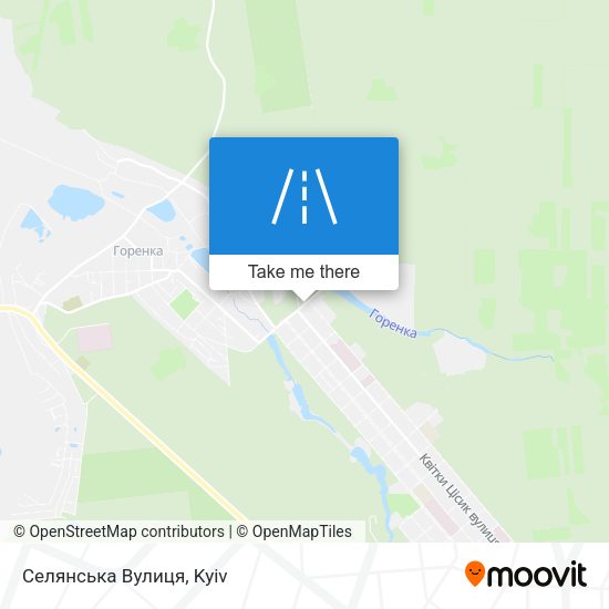 Селянська Вулиця map
