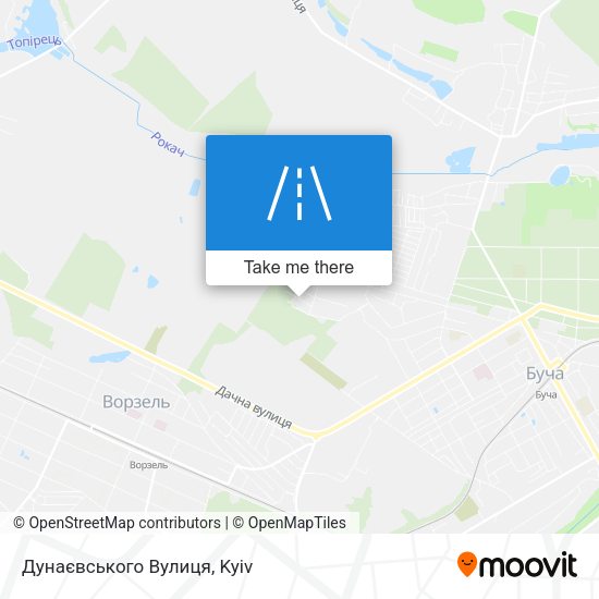 Дунаєвського Вулиця map