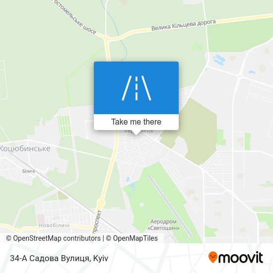 34-А Садова Вулиця map