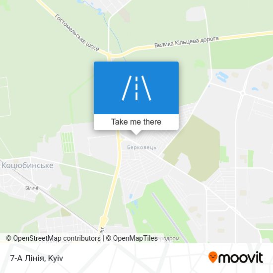 Карта 7-А Лінія