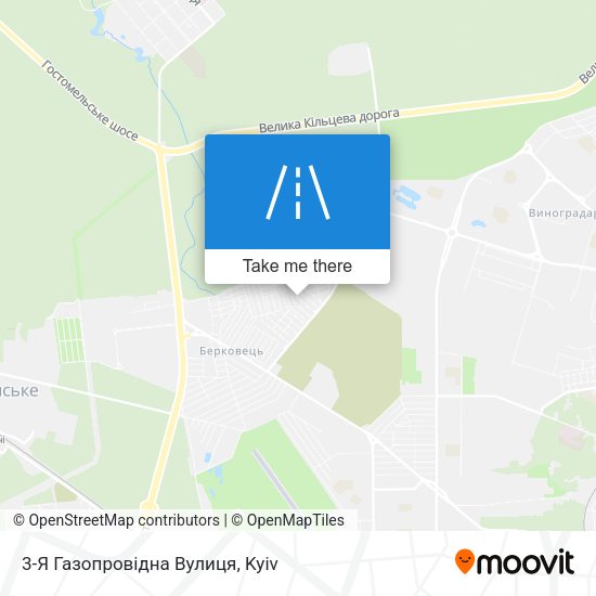 3-Я Газопровідна Вулиця map
