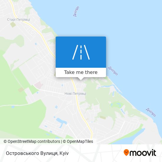 Островського Вулиця map