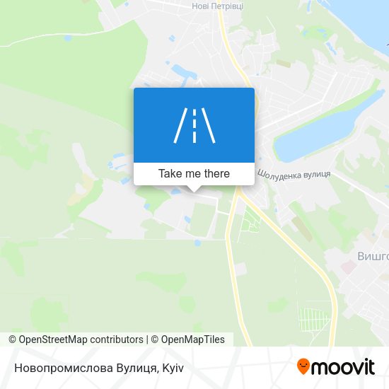 Новопромислова Вулиця map