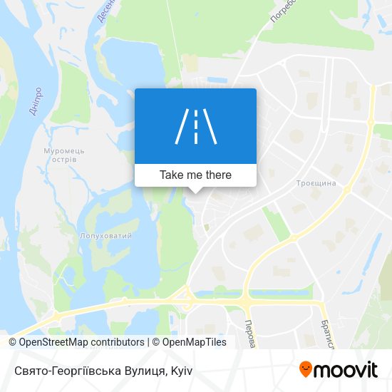 Свято-Георгіївська Вулиця map