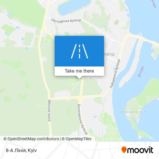 Карта 8-А Лінія