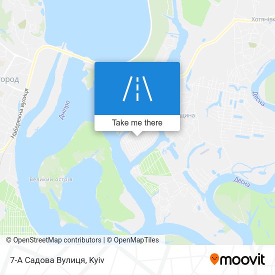7-А Садова Вулиця map