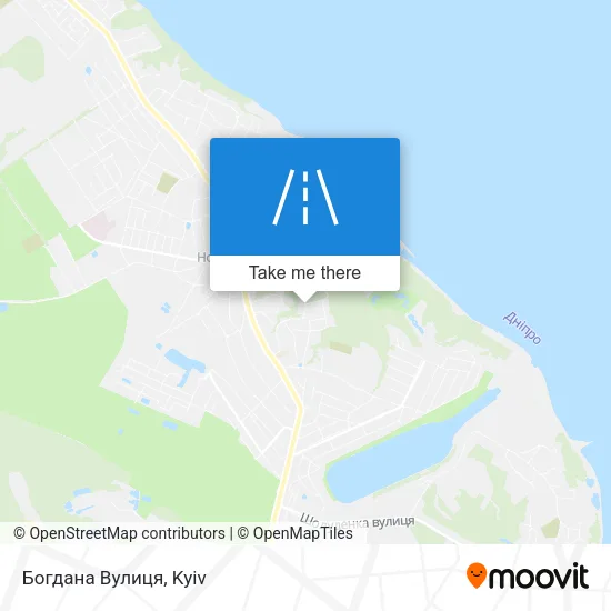 Карта Богдана Вулиця