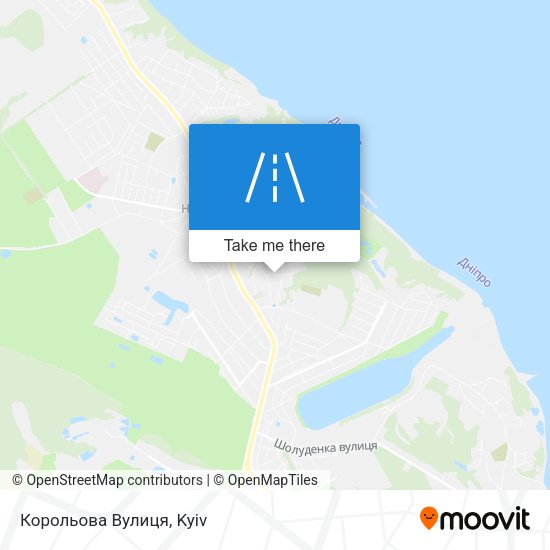 Корольова Вулиця map