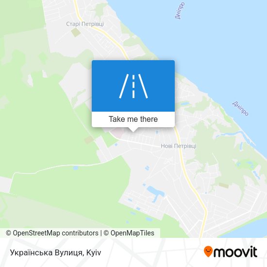 Українська Вулиця map