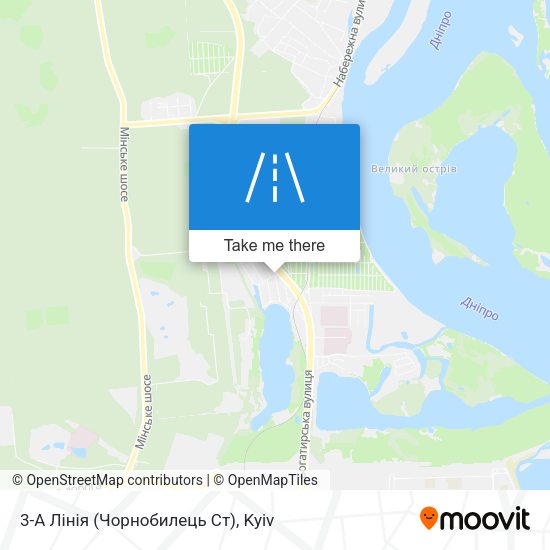 Карта 3-А Лінія (Чорнобилець Ст)