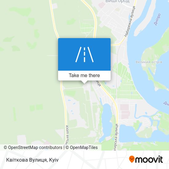 Квіткова Вулиця map