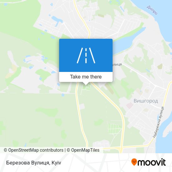 Березова Вулиця map