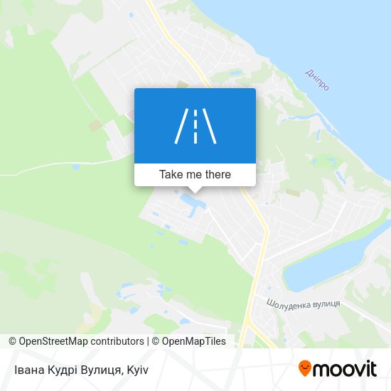 Івана Кудрі Вулиця map