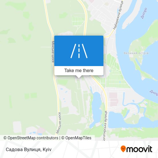 Садова Вулиця map
