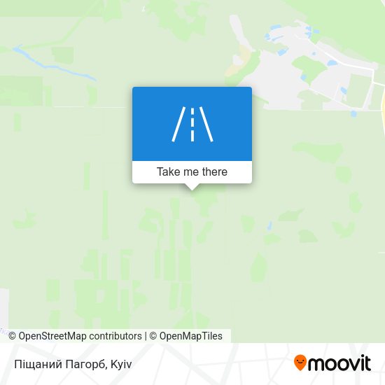 Піщаний Пагорб map