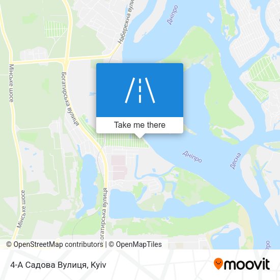 4-А Садова Вулиця map