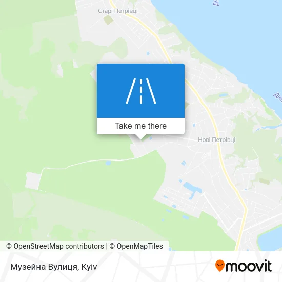 Карта Музейна Вулиця