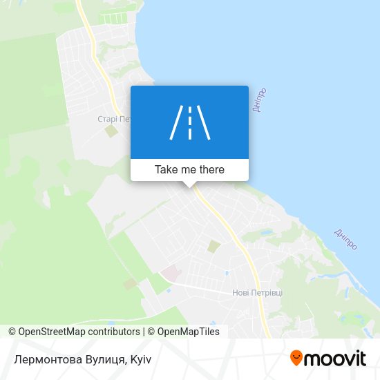 Лермонтова Вулиця map