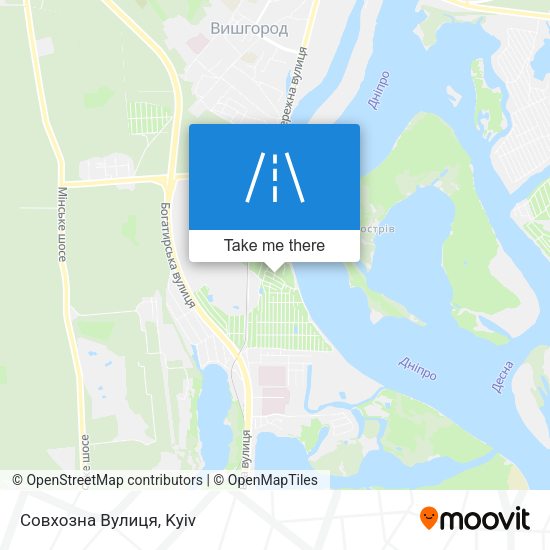 Совхозна Вулиця map