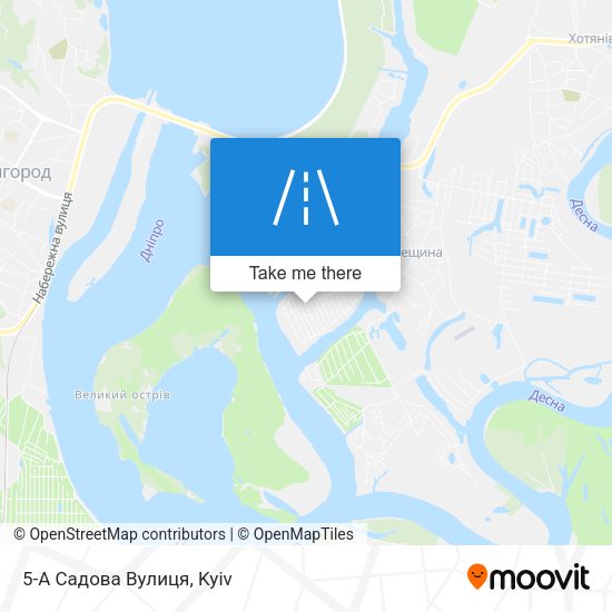5-А Садова Вулиця map