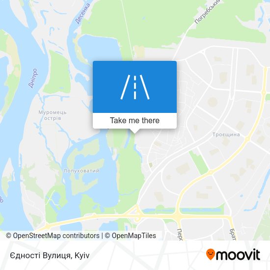 Карта Єдності Вулиця