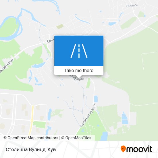 Столична Вулиця map