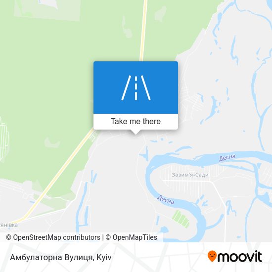 Амбулаторна Вулиця map