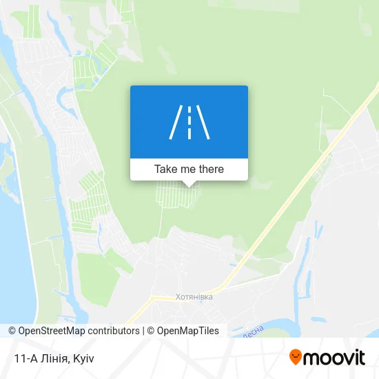 Карта 11-А Лінія