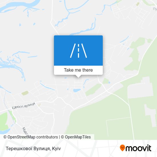 Терешкової Вулиця map