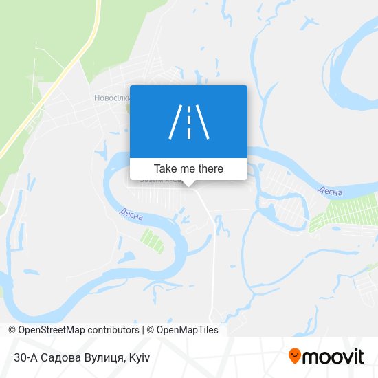 30-А Садова Вулиця map