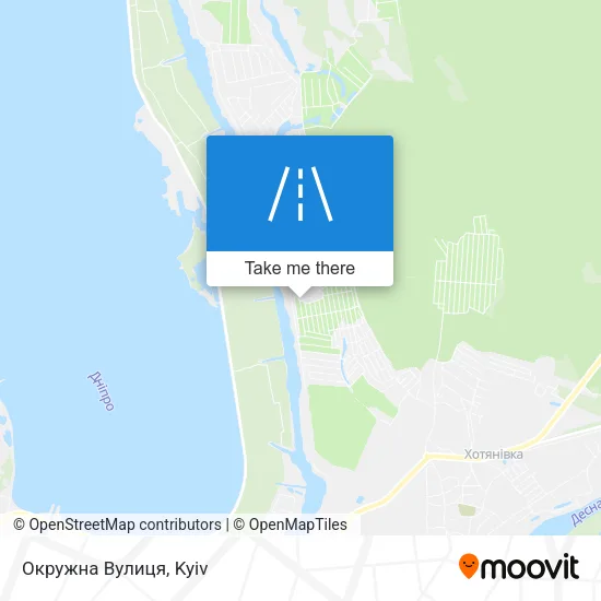 Окружна Вулиця map