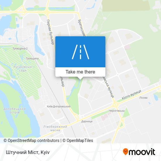 Штучний Міст map