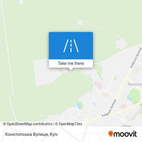 Конотопська Вулиця map