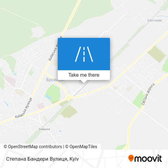 Степана Бандери Вулиця map