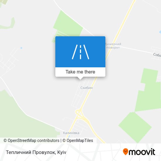 Тепличний Провулок map